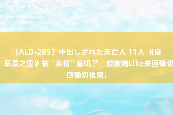 【ALD-285】中出しされた未亡人 11人 《燧石枪：早晨之围》被“卖相”磨叽了，轻度魂Like来回确切很爽！