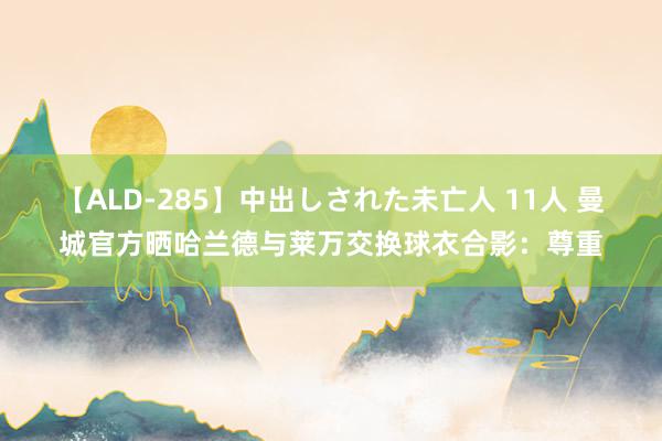 【ALD-285】中出しされた未亡人 11人 曼城官方晒哈兰德与莱万交换球衣合影：尊重