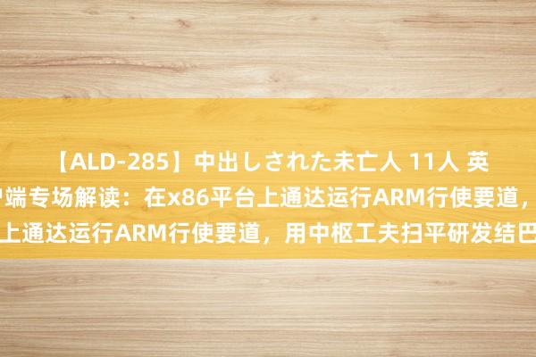 【ALD-285】中出しされた未亡人 11人 英特尔On工夫改进峰会客户端专场解读：在x86平台上通达运行ARM行使要道，用中枢工夫扫平研发结巴