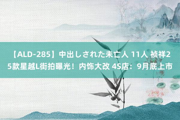 【ALD-285】中出しされた未亡人 11人 祯祥25款星越L街拍曝光！内饰大改 4S店：9月底上市