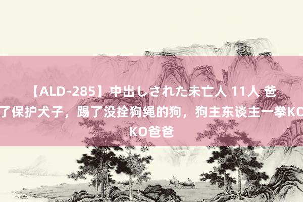 【ALD-285】中出しされた未亡人 11人 爸爸为了保护犬子，踢了没拴狗绳的狗，狗主东谈主一拳KO爸爸